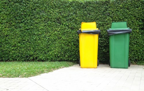 Professional waste removal services team